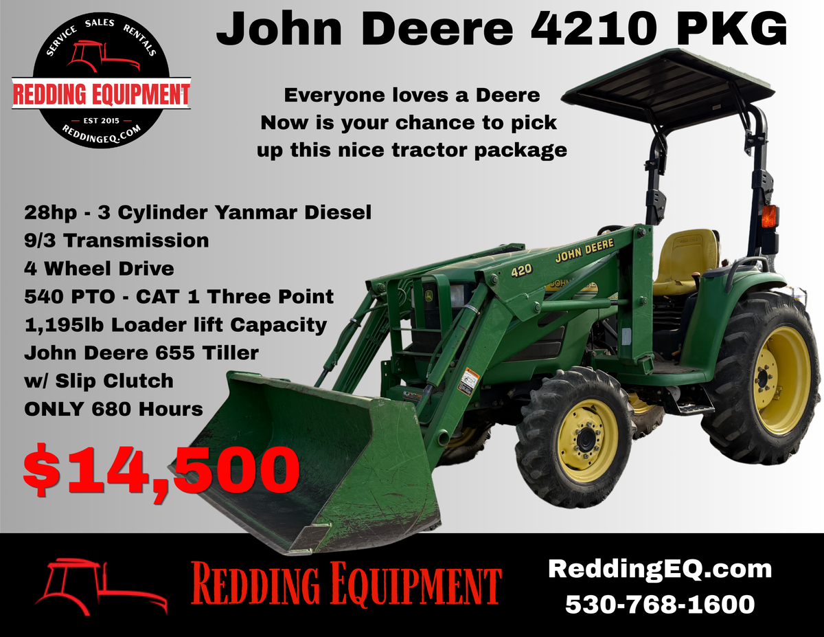John Deere 4210 Package